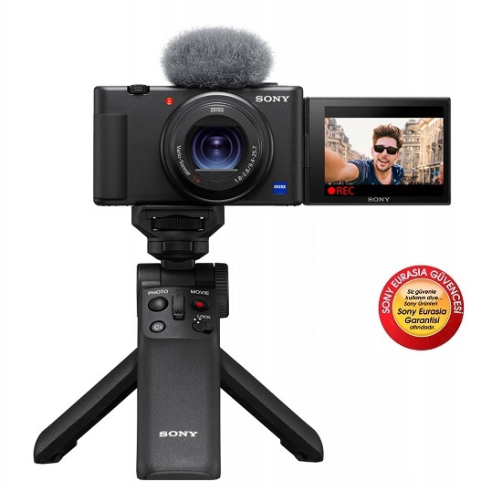 SONY ZV-1 GP-VPT2BT 　セット Sony ZV-1 (ZV1BDI.EU) + GP-VPT2BT Paketi Fiyatı ve Özellikleri