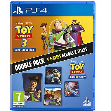 Toy Story: Retro Roundup! + Toy Story 3 Complete Edition Double Pack Playstation 4 - ATARİ